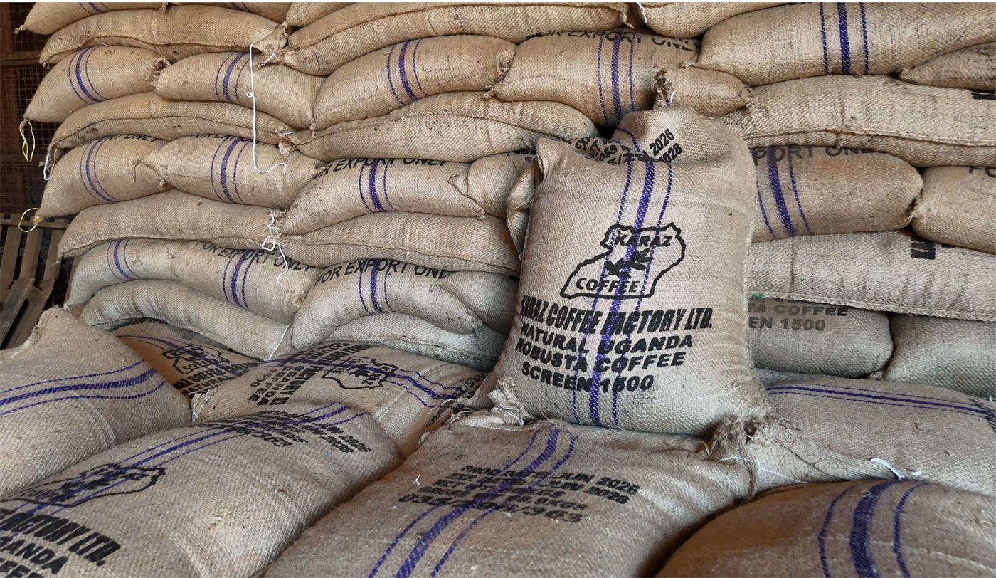 Storage and export at the Karaz Coffee Factory