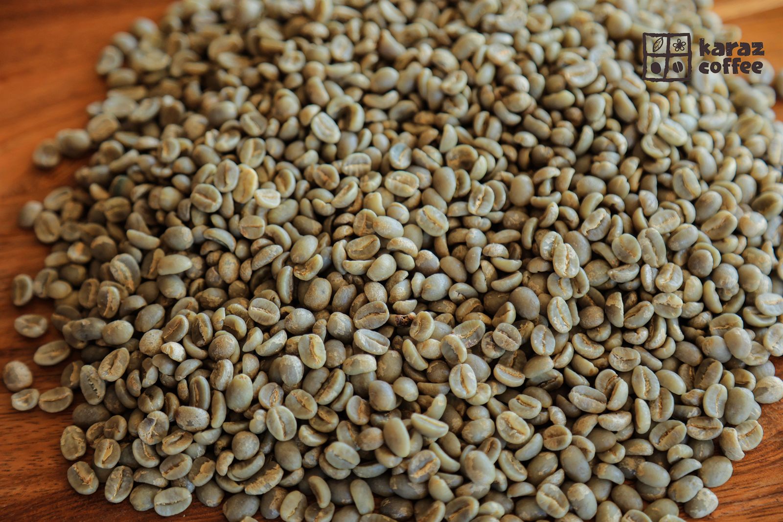 Colour sorting coffee at the Karaz Coffee Factory