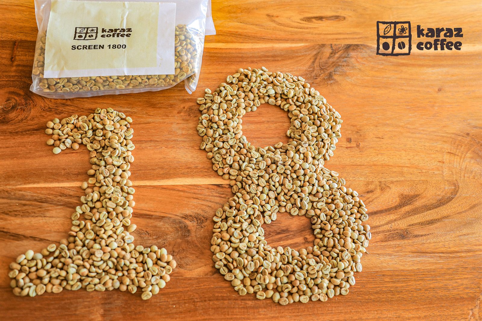 Size grading coffee at the Karaz Coffee Factory